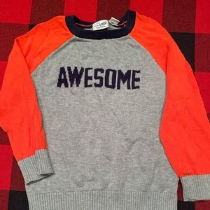 Toddler boy sweater.